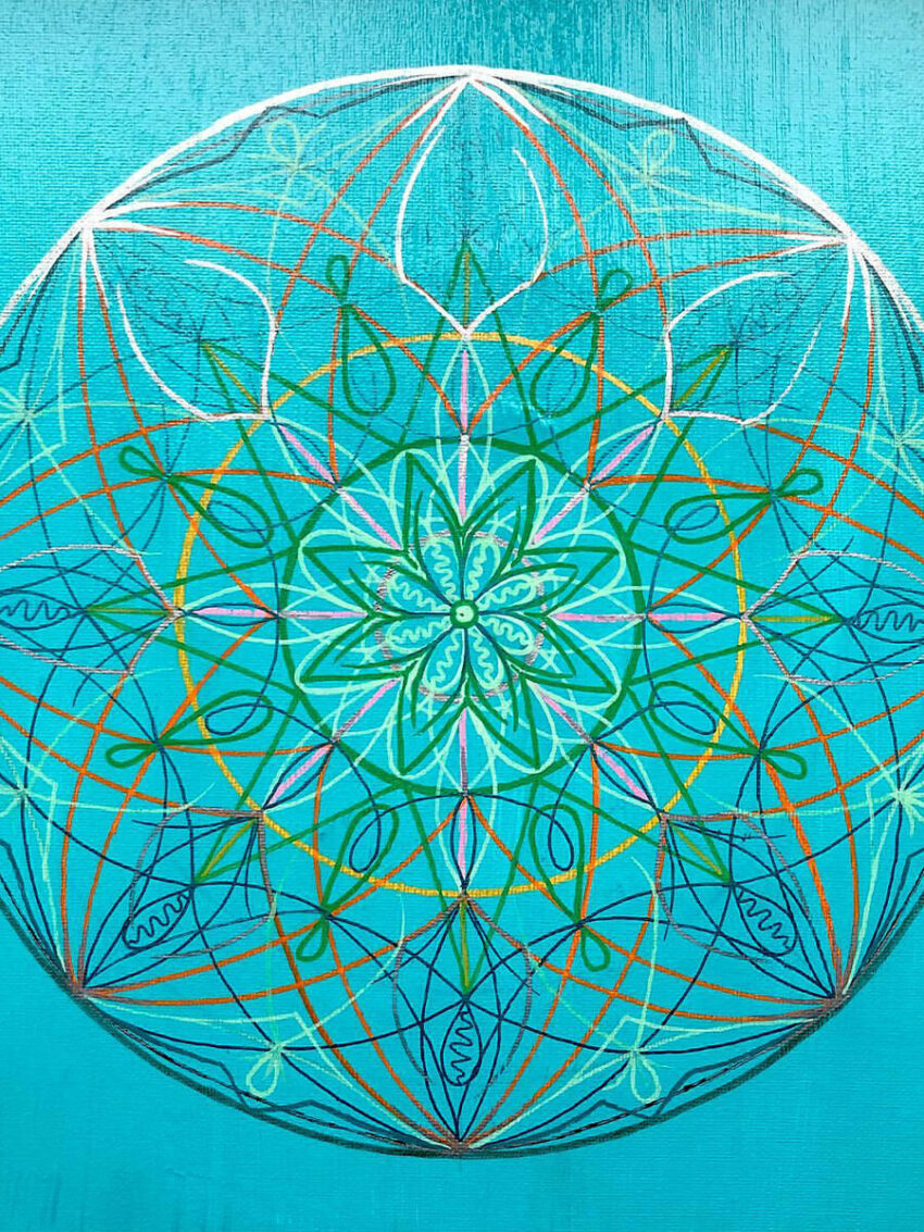 All Ways Safe Mandala Painting