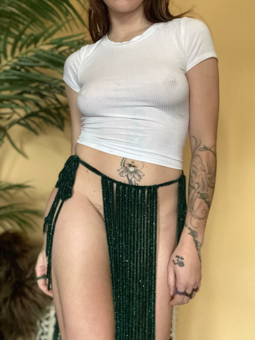 Sexy BDSM Rope Skirt