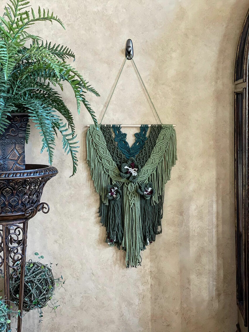 Call of the Forest Macramé Wall Hanging