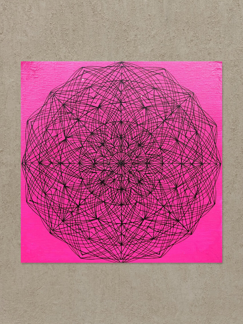 Glissade Mandala Painting