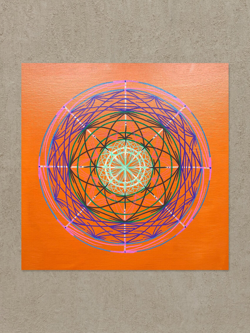 Synchronicity Mandala Painting