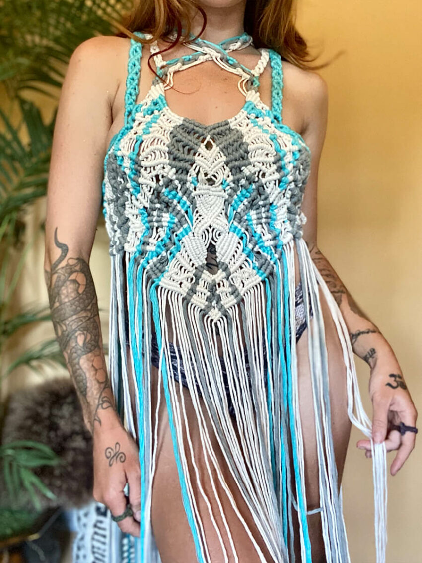 Rope Macrame Festival Outfit