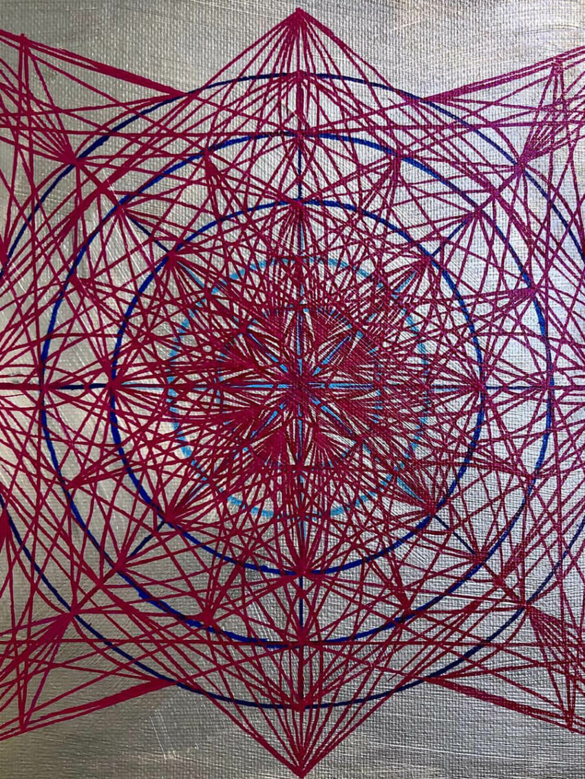 Divine Love Mandala Painting