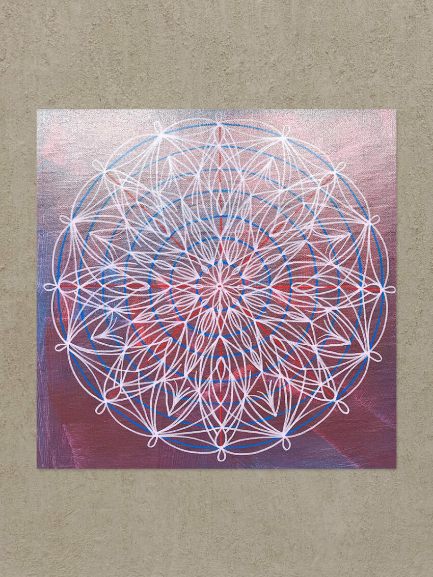 Heart Space Mandala Painting