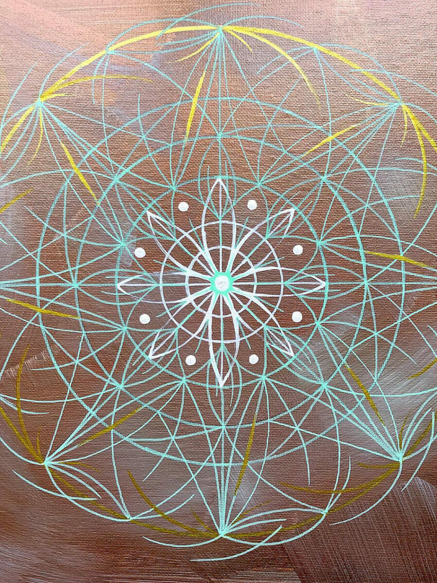 Heaven Mandala Painting