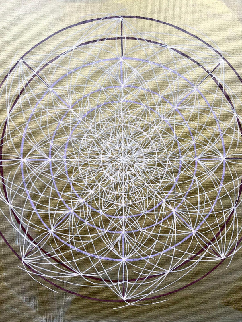 Holy Instant Mandala Painting