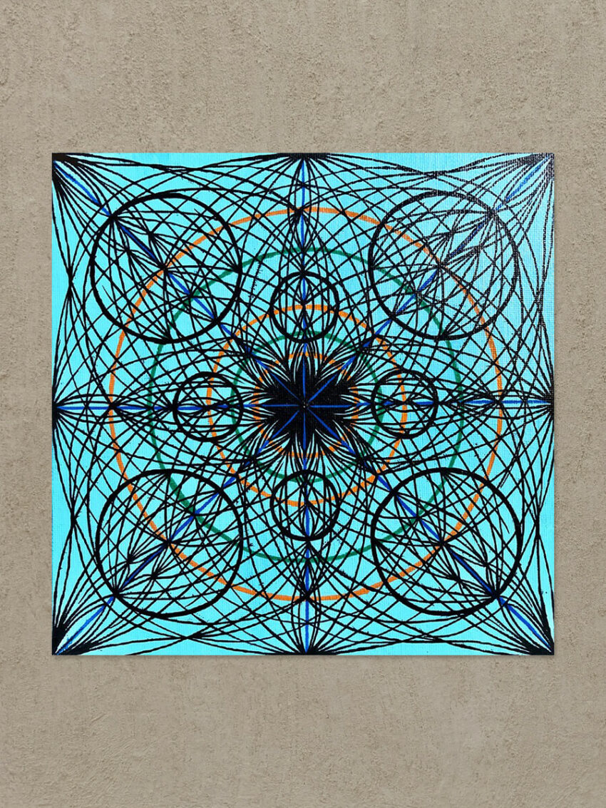 Intergalactic Mandala Painting