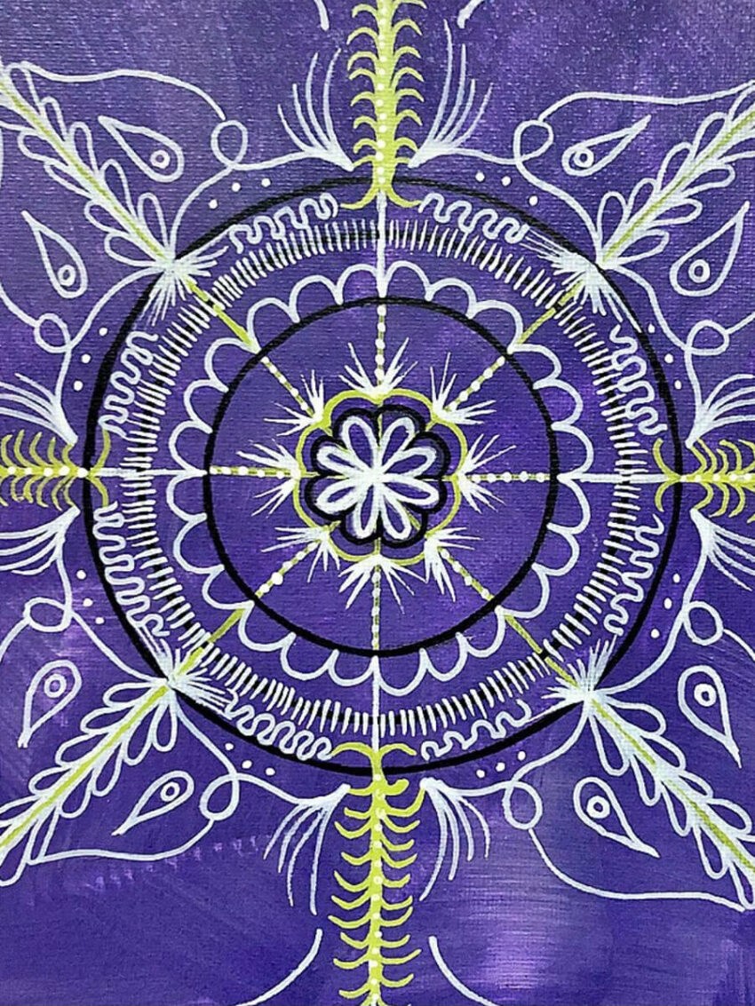 Invigoration Mandala Painting