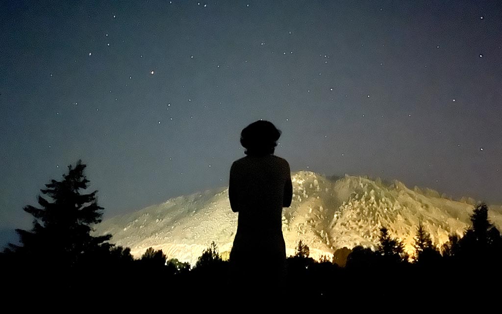 Meteor Shower in Jackson Hole, Spaghetti Dildos, Passion/Trauma, In and Out of the Present Moment and Making Love Under the Traces of Glittering Stardust