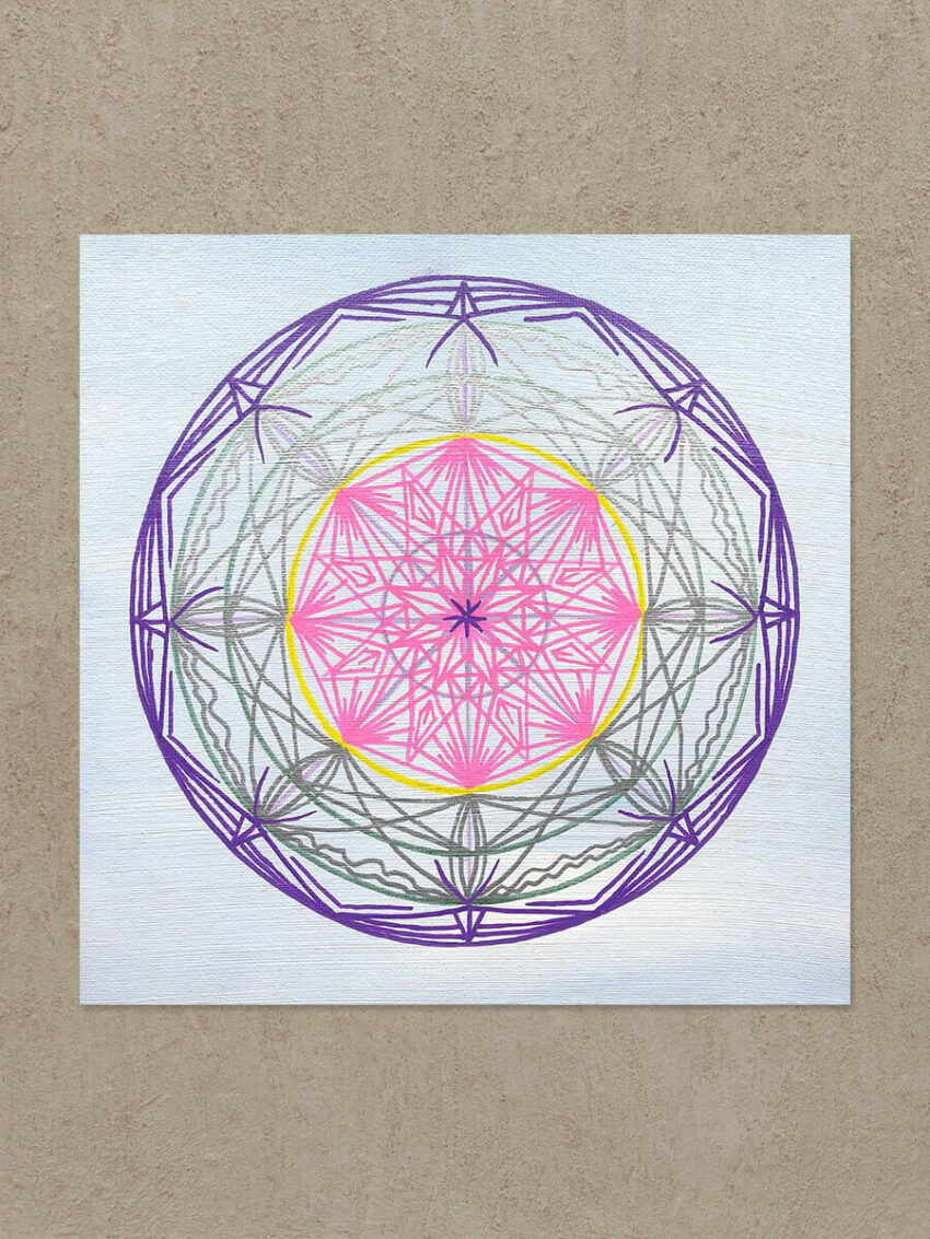 Arising Mandala Painting