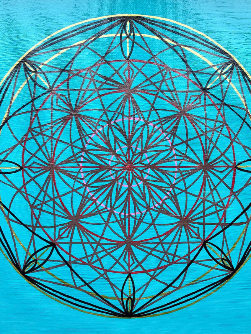 Ascend Mandala Painting
